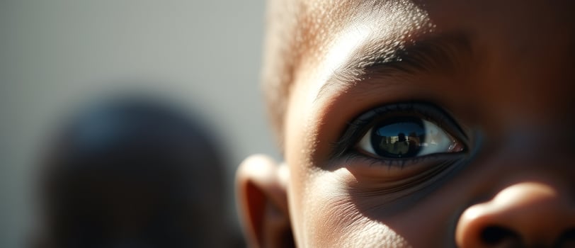 Closeup of a Child's Eye photo