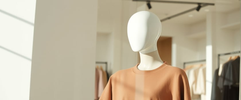 Mannequin in a Store Window photo