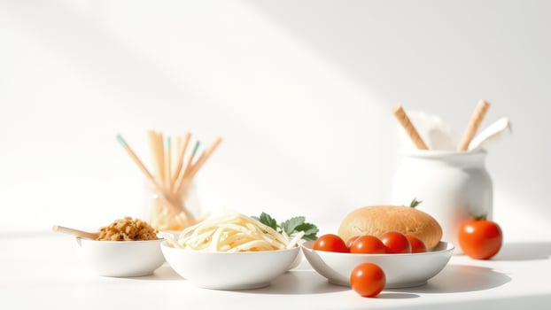 Fresh Ingredients for a Delicious Meal photo