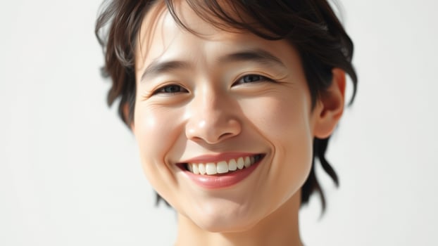 Close Up of Woman Smiling photo