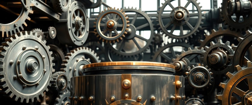 Steampunk Gears and Cogs photo