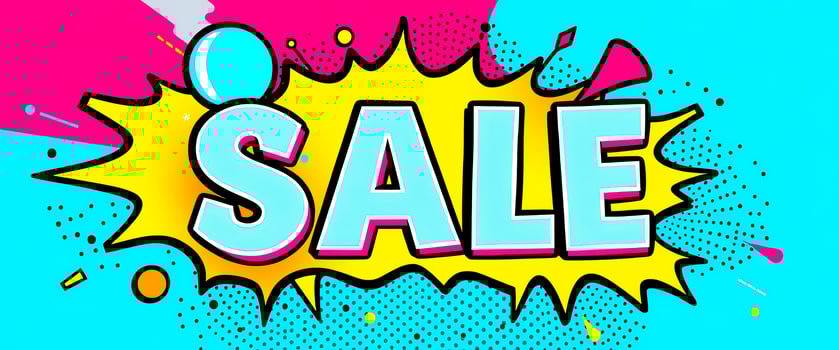 Pop Art Sale Banner photo