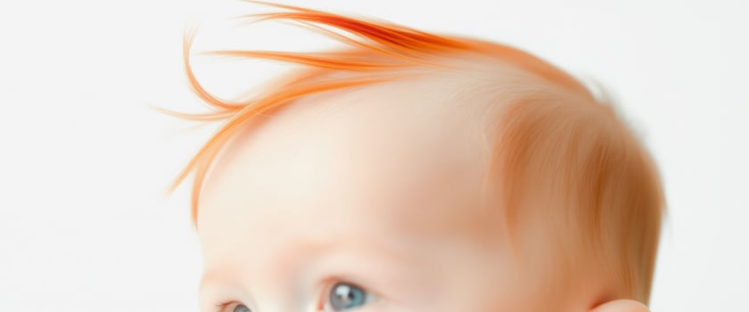Baby with Red Hair photo