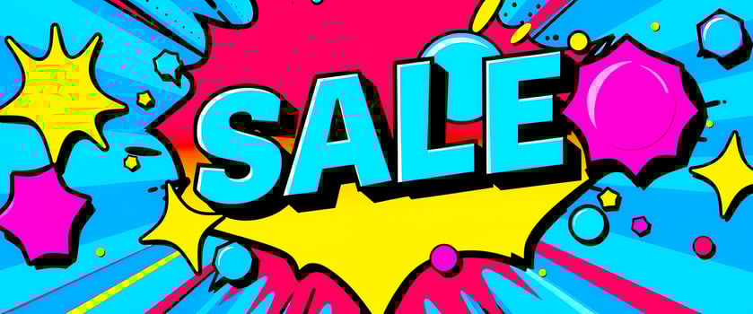 Comic Book Sale Banner photo