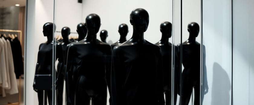 Mannequins in a Row photo