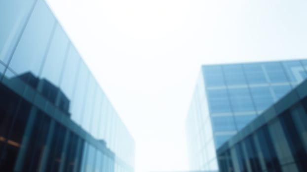 Abstract Blurred Background of Modern Glass Buildings photo
