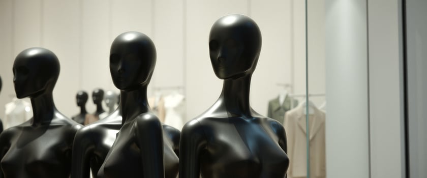 Mannequin in store photo