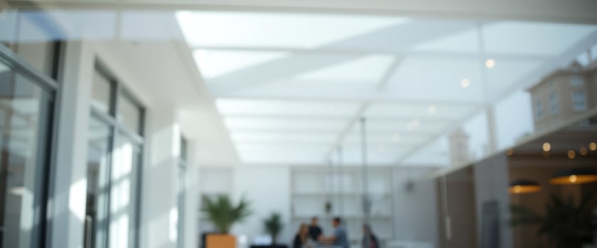 Blurred View of Modern Office Interior photo