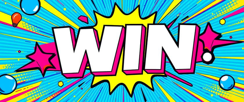Win Comic Book Background photo