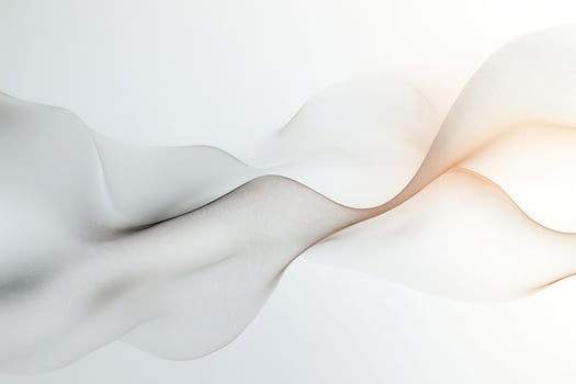 Abstract Curving Lines in White and Brown Tones photo