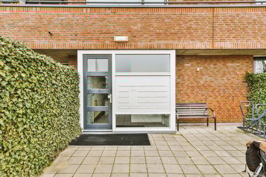A brick patio photo