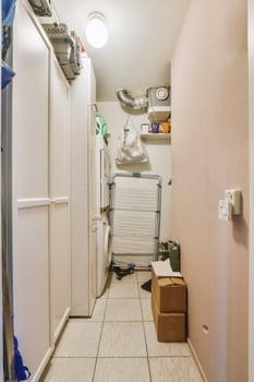 A white door photo
