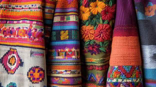 tradition hispanic textile ethnic. photo