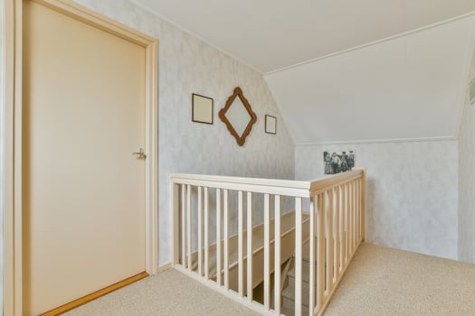 A stairway in a house photo