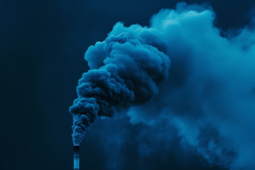Factory fumes dangerous carbon emissions pollution environmental risk eco activism global warming co2 dark smog air contamination energy sector steam smoke industrial climate change photo