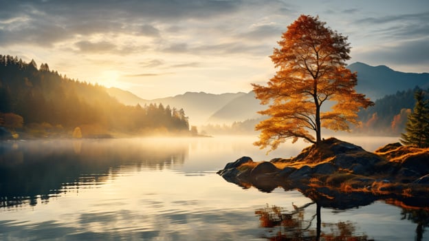 Stunning High-Resolution Nature and Landscape Backgrounds. Breathtaking Scenery in HD photo