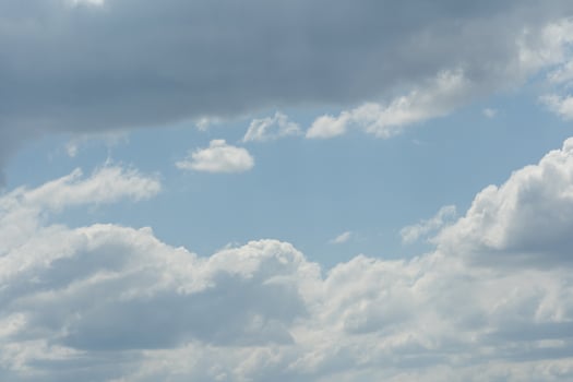 Summer blue sky cloud gradient light white background. Beauty clear cloudy in sunshine calm bright winter air bacground. photo