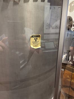 Las Vegas, Nevada, USA - 08.04.2024 National Atomic Testing Museum. Museum exhibits photo
