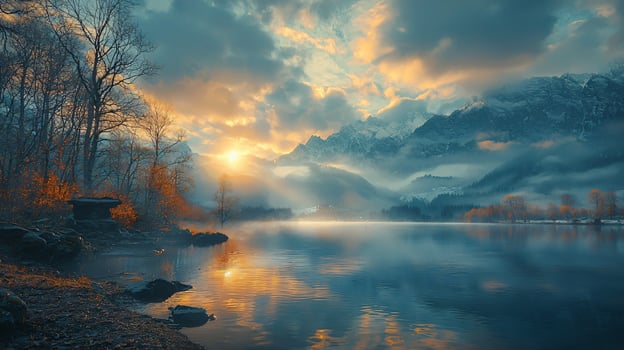 Stunning High-Resolution Nature and Landscape Backgrounds. Breathtaking Scenery in HD photo