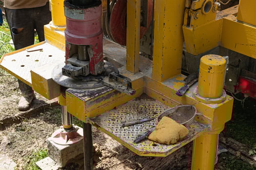 water well, drilling machine, spring, underground springs, photo