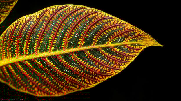 Vibrant Tropical Leaf Backgrounds. High-Resolution for Stunning Visuals photo