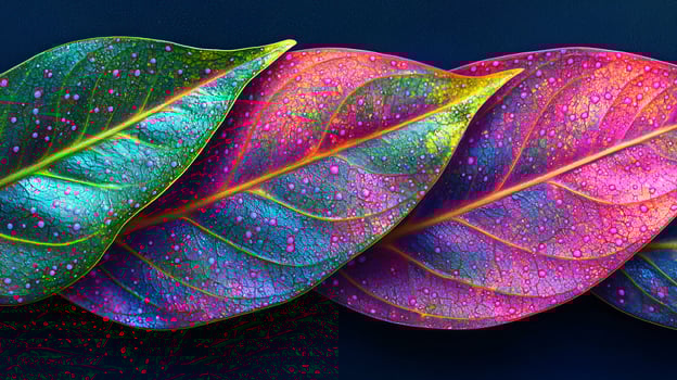 Vibrant Tropical Leaf Backgrounds. High-Resolution for Stunning Visuals photo