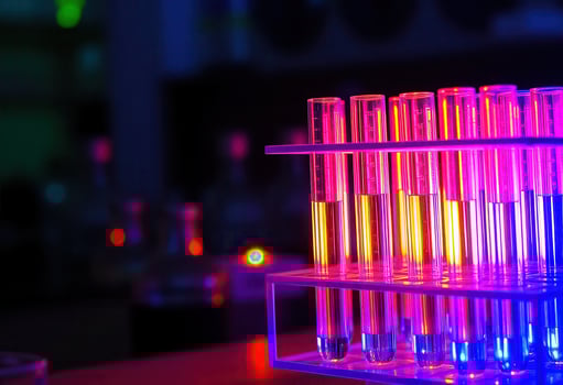 Spectrum of Science A Colorful Chemistry Experiment photo