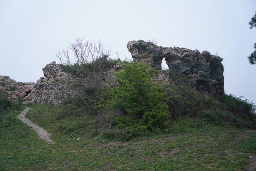 Old Ruins in Poyrazkoy, Istanbul, Turkiye photo