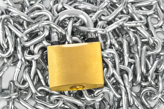 Chain and lock photo