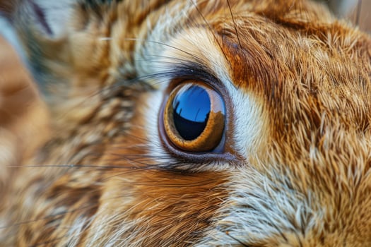 Adorable Close Up of a Baby Hare photo