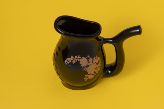 Kumanets Truskavets. A cup for drinking mineral water. photo