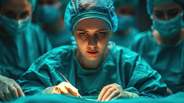 Woman, nurse and smile healthcare, medical or consultation and assistance. photo