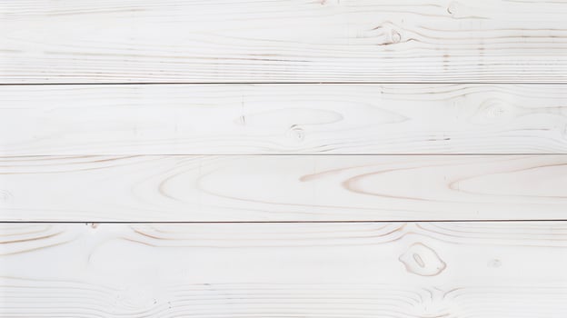 Rustic white wooden planks with intricate grain, ideal for natural and vintage backgrounds in various projects photo