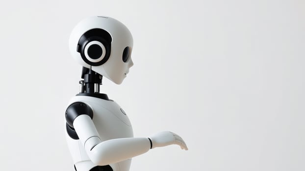 Friendly Robot Reaches Out photo