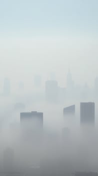 Foggy Cityscape city photo