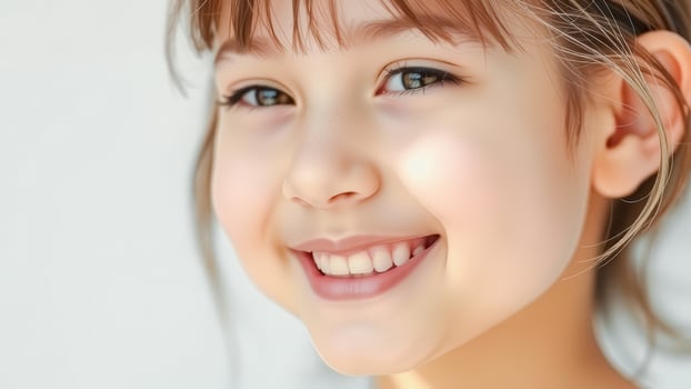 Portrait of a Smiling Girl photo