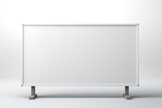 Create a photorealistic render of a blank billboard photo