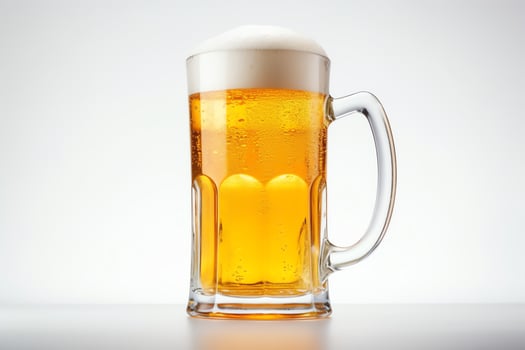 A refreshing beer is the perfect way to end a long day photo