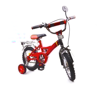 bicycle on white photo