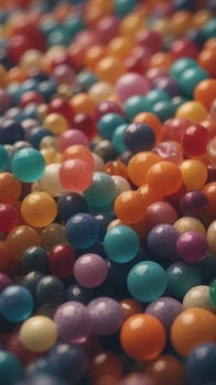 A bright background featuring a variety of tiny circles. photo