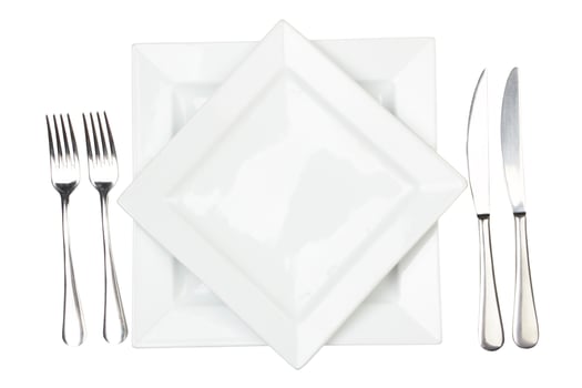Place setting with high-gloss plate photo