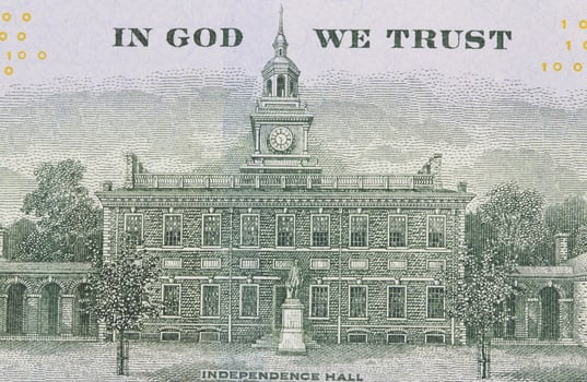 hundred dollars as background photo