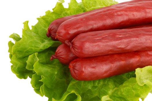 Sausage as background photo
