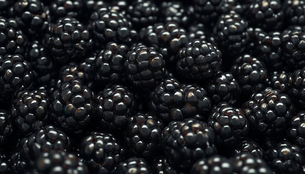 Blackberry fruits pattern organic agriculture natural farm background photo