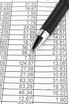 pen as background photo