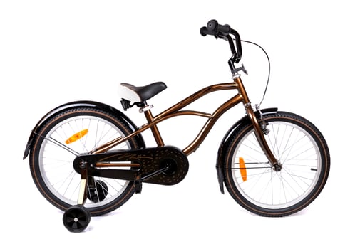 bicycle on white photo