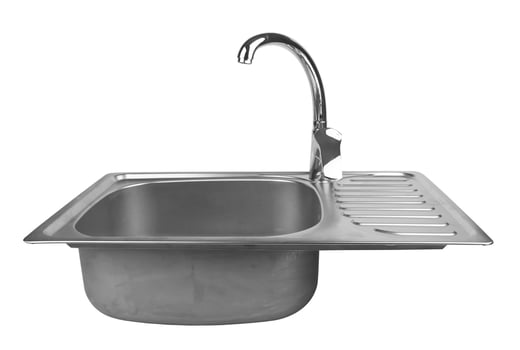 kitchen sink with tap photo