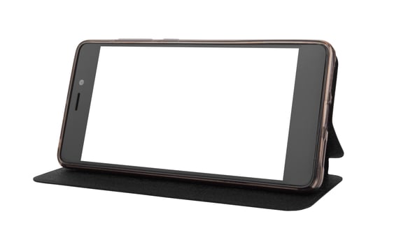 mobile phone isolated photo