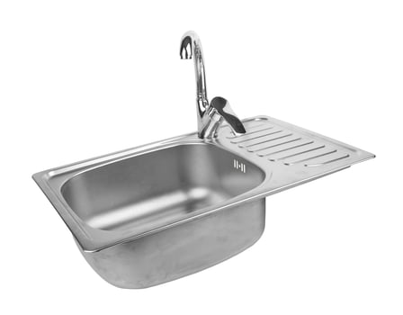 kitchen sink with tap photo