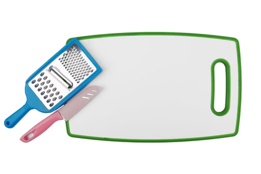 plastic cutting board photo